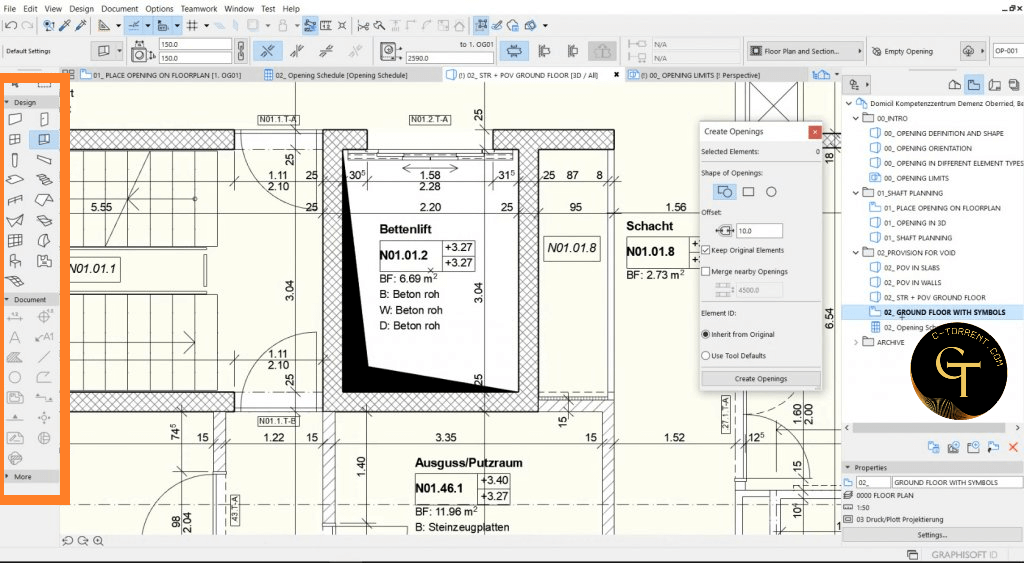 Key Features of Graphisoft Archicad: